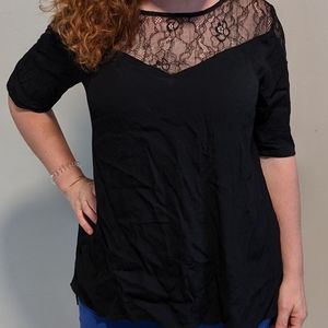 Urban outfitters lace tunic top